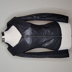 Danier Italian Leather Fitted Jacket Small